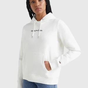 Tommy Hilfiger Felpa Donna Linear Hoodie Tommy Hilfiger Felpa Donna Linear Hoodie