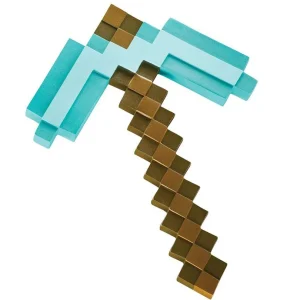 Minecraft Plastic Replica Diamond Pickaxe 40 cm Minecraft Plastic Replica Diamond Pickaxe 40 cm
