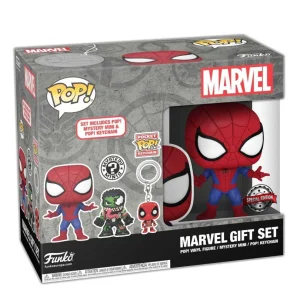 Exclusive BOX: Funko POP! Spider-Man & Mystery Minis & Keychain Exclusive BOX: Funko POP! Spider-Man & Mystery Minis & Keychain