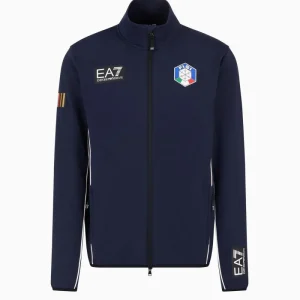 EA7 Fisi Felpa Uomo Neve Softshell EA7 Fisi Felpa Uomo Neve Softshell