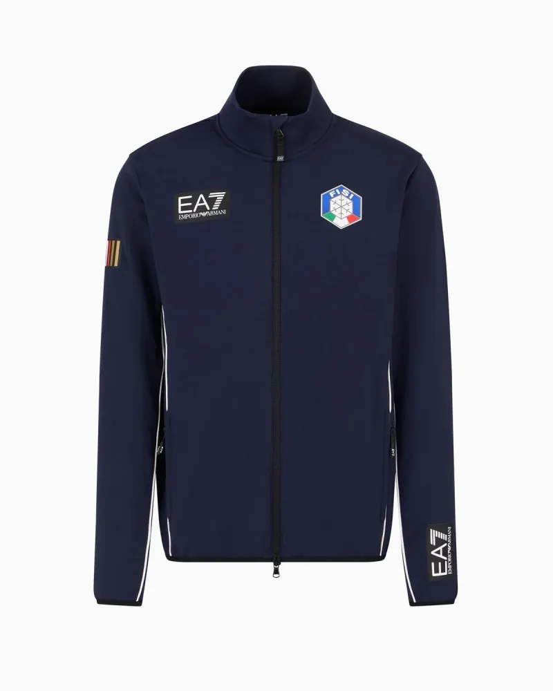 EA7 Fisi Felpa Uomo Neve Softshell