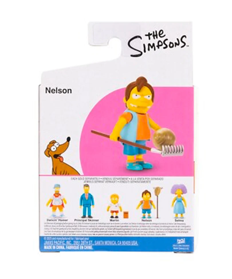 Nelson Muntz with Rake - The Simpsons - Mini Figure Wave 4 - 6,5cm - immagine 3