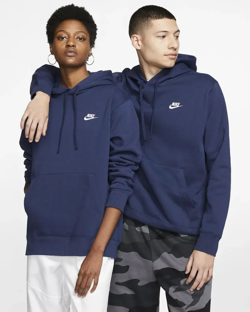 Nike Felpa Uomo Nws Club Hoodie Po