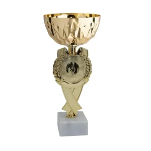 Coppa Coccarda Oro – Tazza Metallo Base Marmo Coppa Coccarda Oro – Tazza Metallo Base Marmo