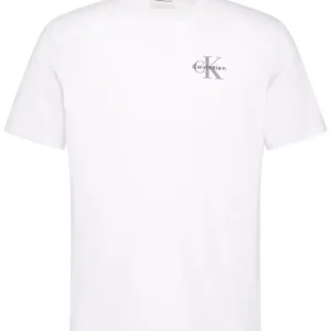 Calvin Klein T Shirt Uomo 30S Classic Micro Mono Calvin Klein T Shirt Uomo 30S Classic Micro Mono