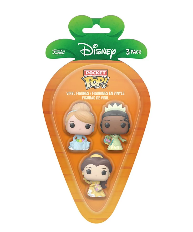 Cinderella / Tiana / Belle (3-Pack)