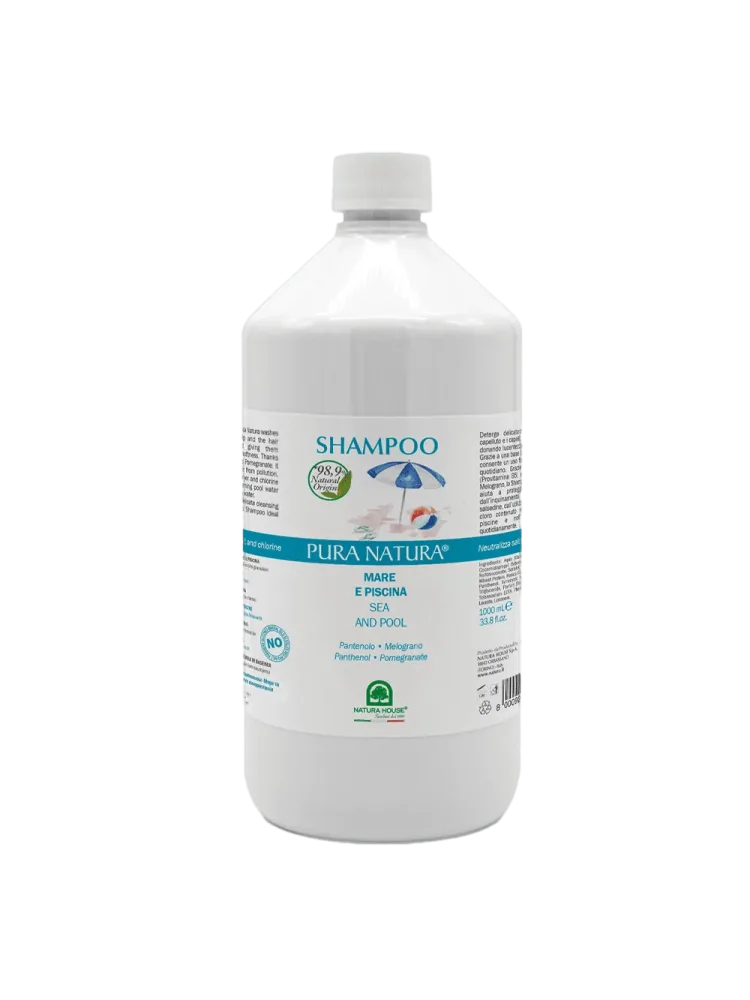 SHAMPOO MARE e PISCINA con PANTENOLO Neutralizza Salsedine e Cloro - Super delicato, lavaggi giornalieri - immagine 3
