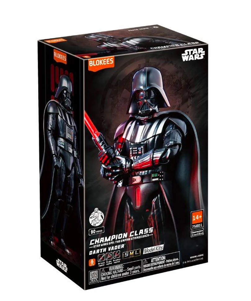 Star Wars Blokees Plastic Model Kit Champion Class 01 Darth Vader