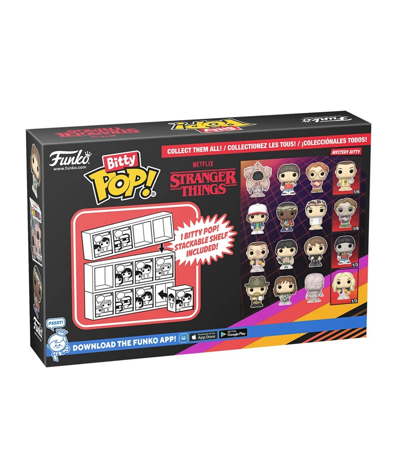 Dustin / Lucas / Eleven with Electrodes / Mystery Bitty (4-Pack) - immagine 3