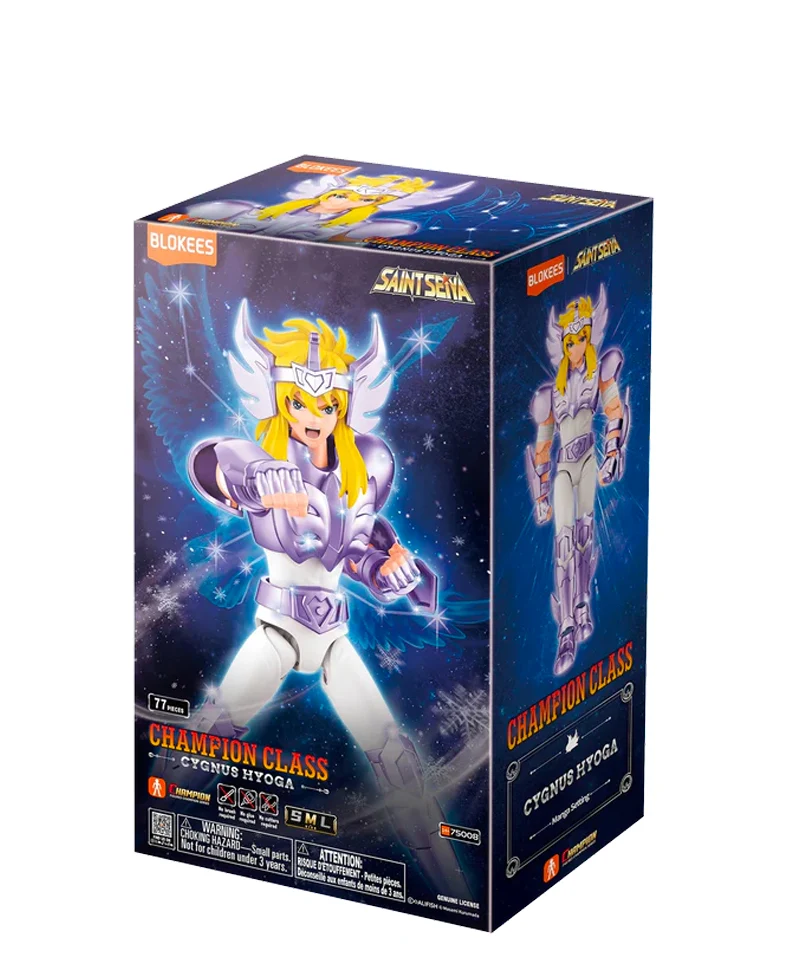 Saint Seiya Blokees Plastic Model Kit Champion Class Cygnus Hyoga 07