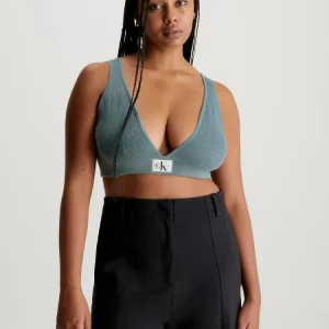 Calvin Klein Top Donna Rib Bralette Calvin Klein Top Donna Rib Bralette