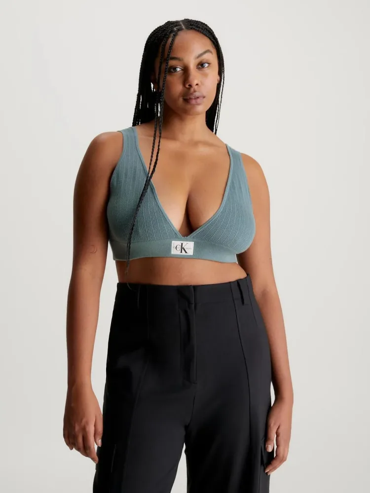 Calvin Klein Top Donna Rib Bralette