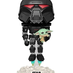 Dark Trooper With Grogu (Glow in the Dark)