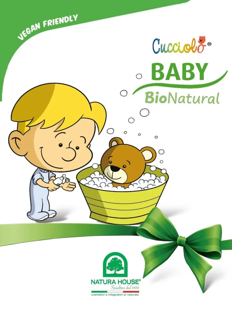 CUCCIOLO Baby BIO Natural 2 IN 1 Gel Detergente CORPO e CAPELLI, Biologico- No Lacrime - immagine 2