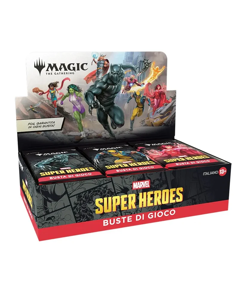 Box Magic the Gathering: Marvel Super Heroes ITA