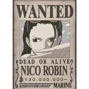 One Piece – Poster “WANTED NICO ROBIN” (52×38) One Piece – Poster “WANTED NICO ROBIN” (52×38)