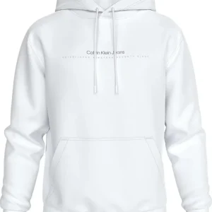 Calvin Klein Felpa Uomo Logo Minimal Calvin Klein Felpa Uomo Logo Minimal