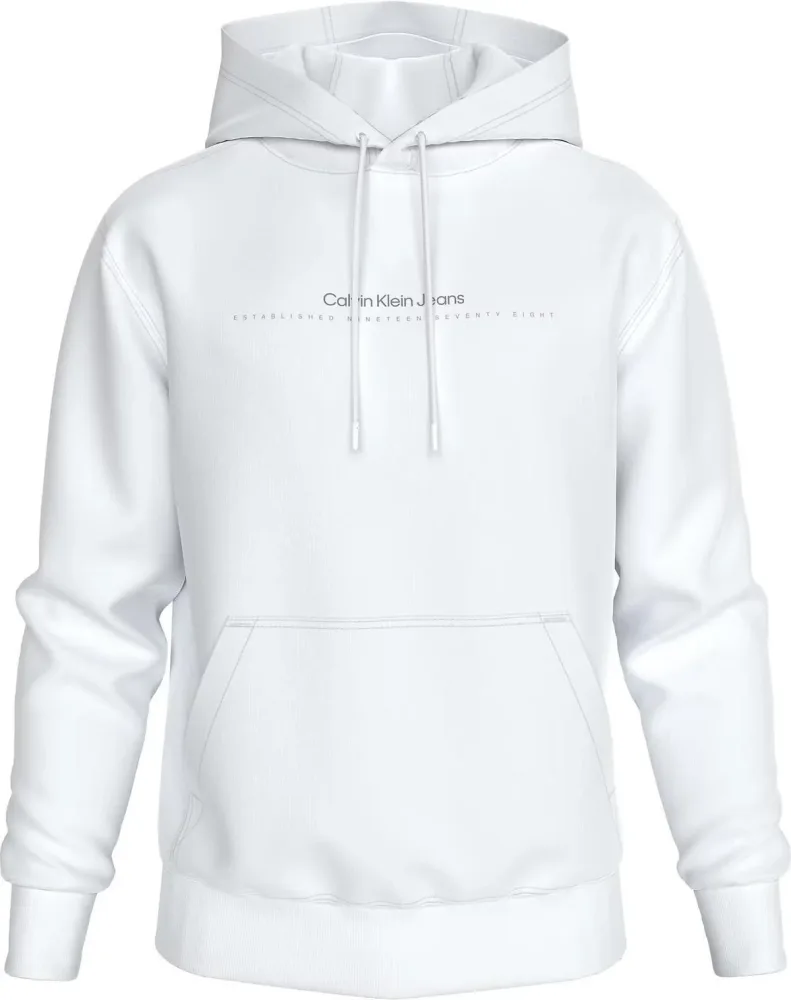 Calvin Klein Felpa Uomo Logo Minimal