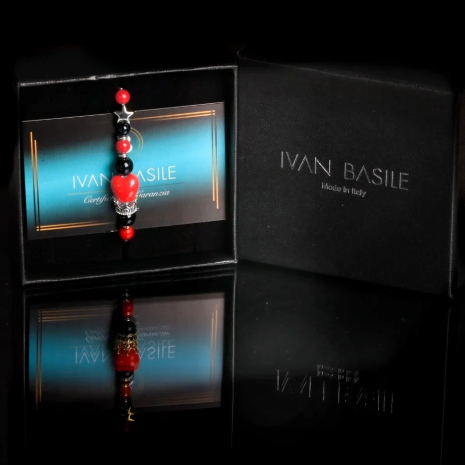 ROSSO NERI SILVER SPECIAL EDITION GANCIO ACCIAO 6 MM - immagine 2