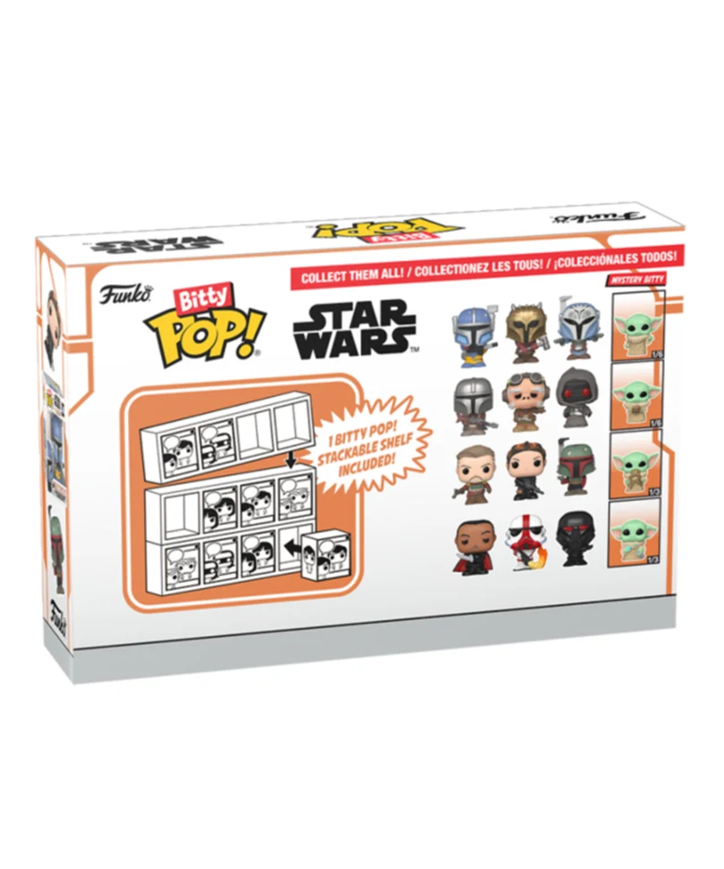Cobb Vanth / Fennec Shand / Boba Fett / Mystery Bitty (4-Pack) - immagine 2