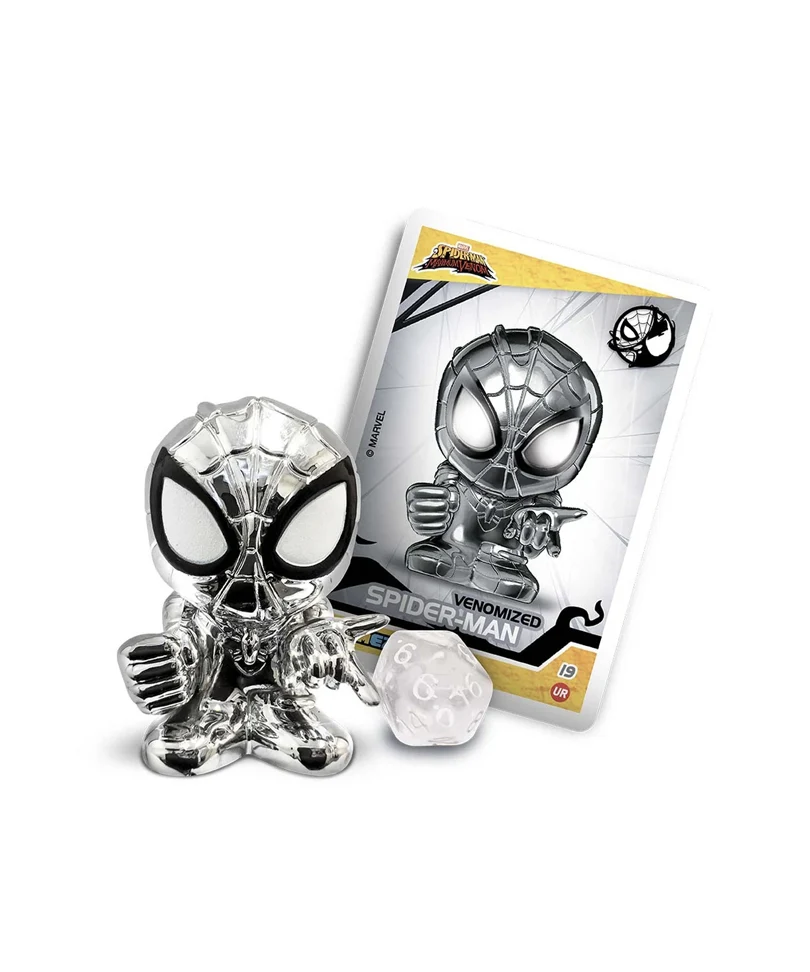 Marvel Spider-Man Maximum Venom - Boomez - Spider-Man (Silver) Wave 3 - immagine 2