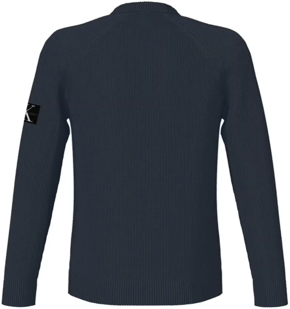 Calvin Klein Maglia Uomo Badge Easy Sweater - immagine 2