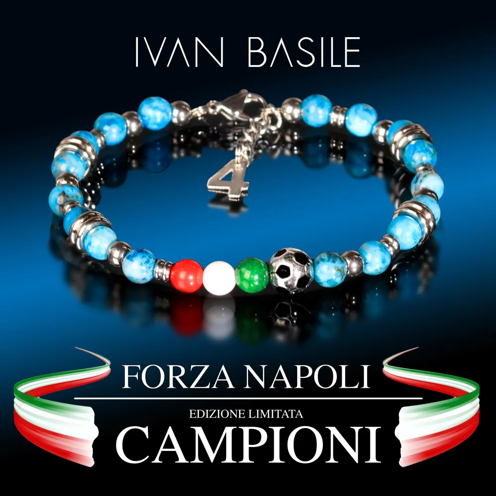 NAPOLI CAMPIONE D’ITALIA SILVER GANCIO “B” NAPOLI CAMPIONE D’ITALIA SILVER GANCIO “B”
