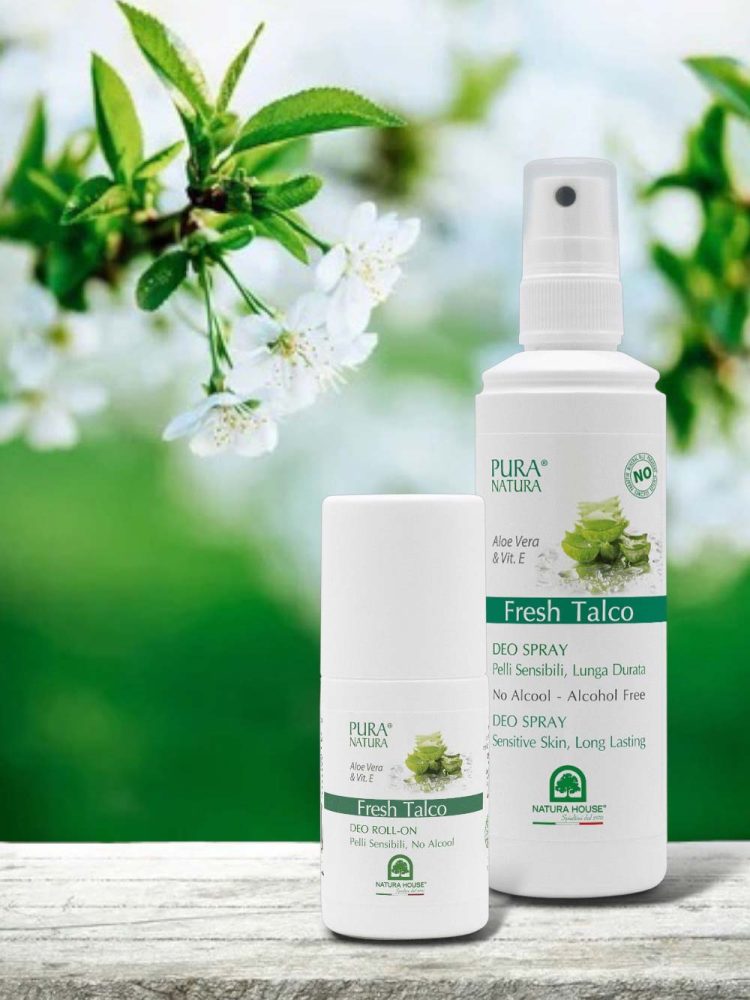 DEO FRESH TALCO Deodorante ROLL ON - Pelli Sensibili, Lunga Durata - immagine 2