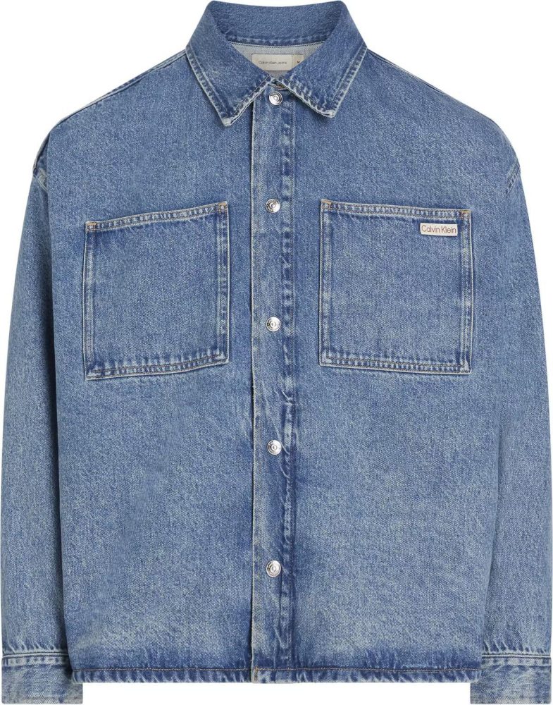 Calvin Klein Giacca Uomo Relaxed Shirt Jacket