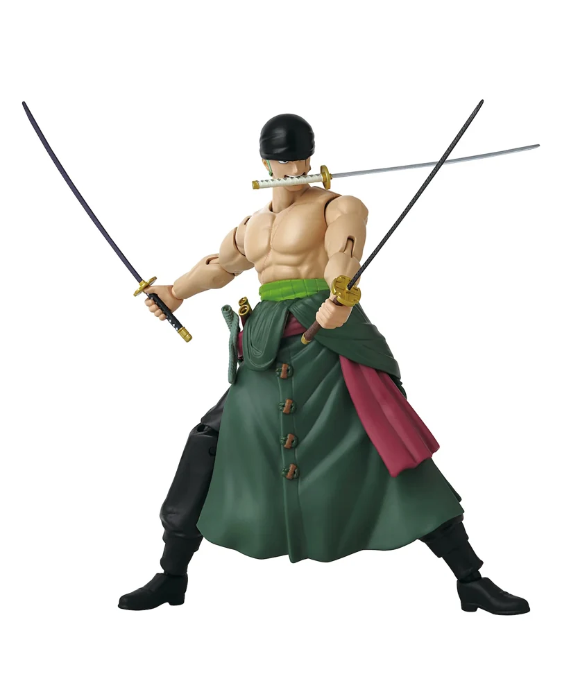 One Piece - Roronoa Zoro (Three Sword Style) - Action Figure Anime Heroes 17 cm - immagine 2