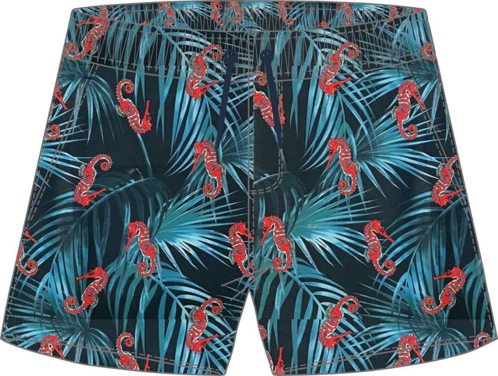 Brugi Boxer Uomo Mare