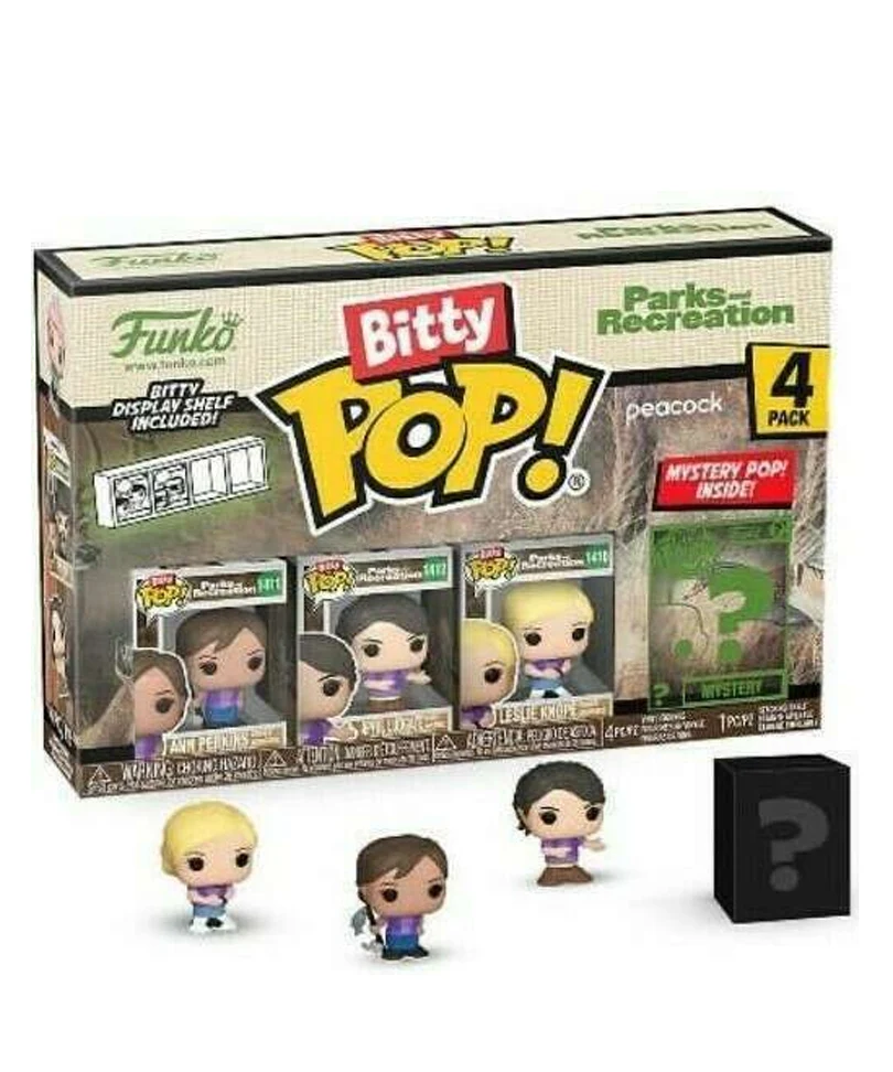 Ann Perkins Pawnee Goddess / April Ludgate Pawnee Goddess / Leslie Knope Pawnee Goddess / Mystery Bitty (4-Pack)