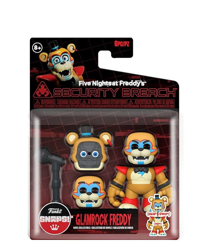 Funko SNAPS! Glamrock Freddy - FNAF: Freddy Fazbear's - immagine 2