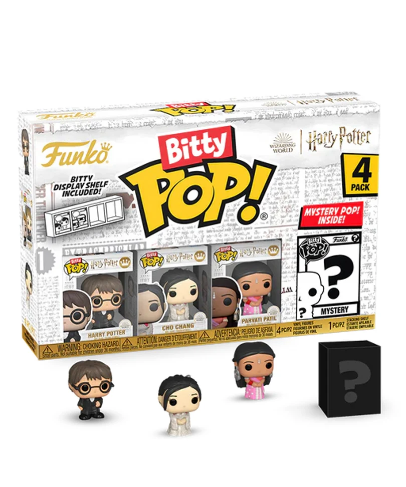 Harry Potter / Cho Chang / Parvati Patil / Mystery Bitty (4-Pack)