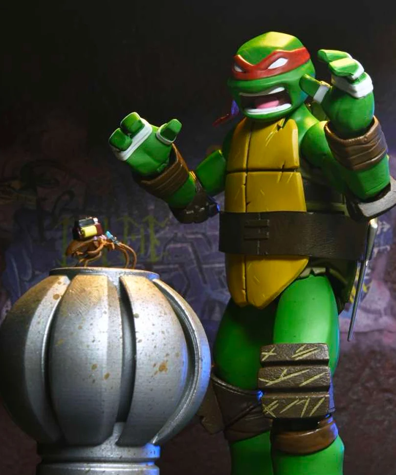 Teenage Mutant Ninja Turtles - Neca Action Figure Raphael 17 cm - immagine 3