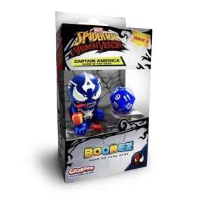 Marvel Spider-Man Maximum Venom – Boomez – Captain America (Glow in the Dark) Wave 3 Marvel Spider-Man Maximum Venom – Boomez – Captain America (Glow in the Dark) Wave 3