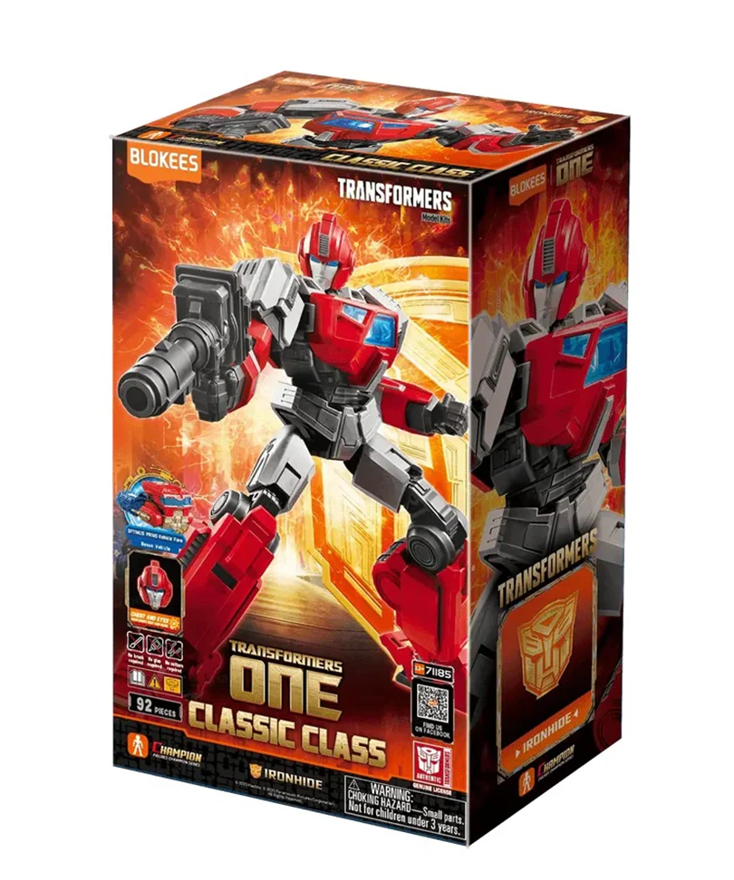 Transformers Blokees Plastic Model Kit Classic Class Ironhide