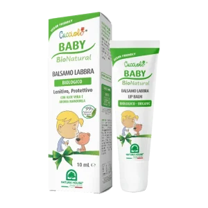 CUCCIOLO Baby BIO Natural BALSAMO LABBRA Biologico, Lenitivo Protettivo CUCCIOLO Baby BIO Natural BALSAMO LABBRA Biologico, Lenitivo Protettivo