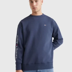Tommy Hilfiger Felpa Uomo Linear Placement Tommy Hilfiger Felpa Uomo Linear Placement