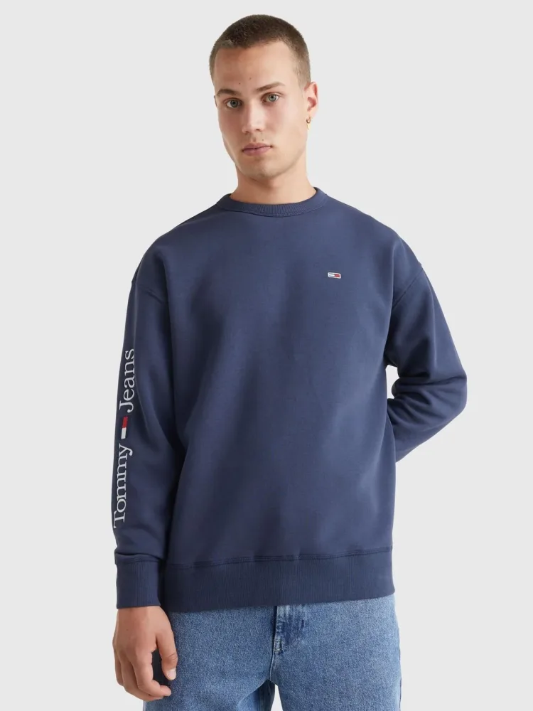 Tommy Hilfiger Felpa Uomo Linear Placement