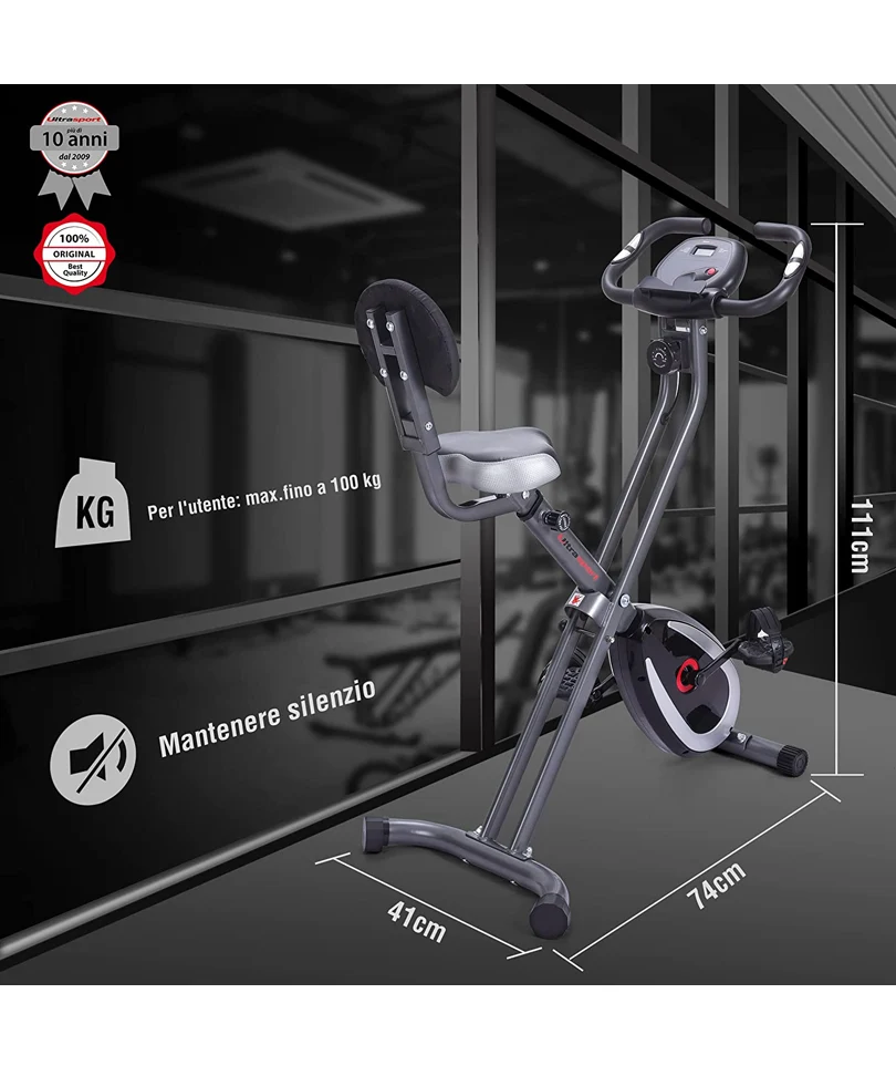 Ultrasport F-Bike 300B Cyclette - immagine 3