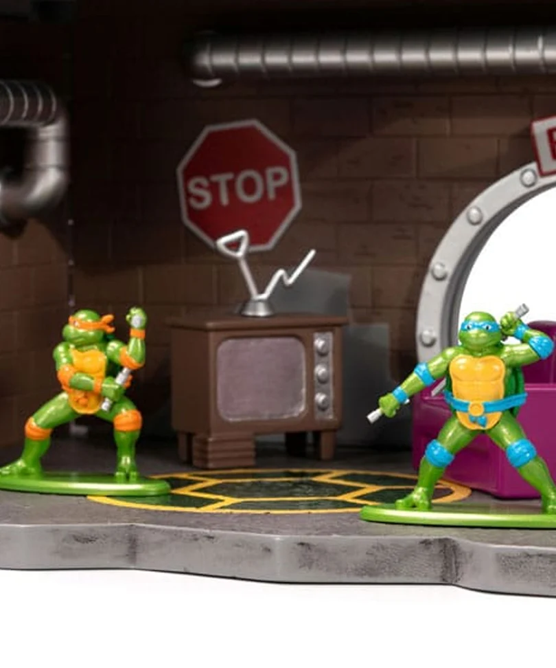 Teenage Mutant Ninja Turtles - Nano Metalfigs Nano Scene - immagine 3