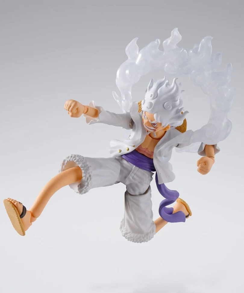 One Piece - Monkey D. Luffy Gear 5 - Action Figure S.H. Figuarts 15 cm